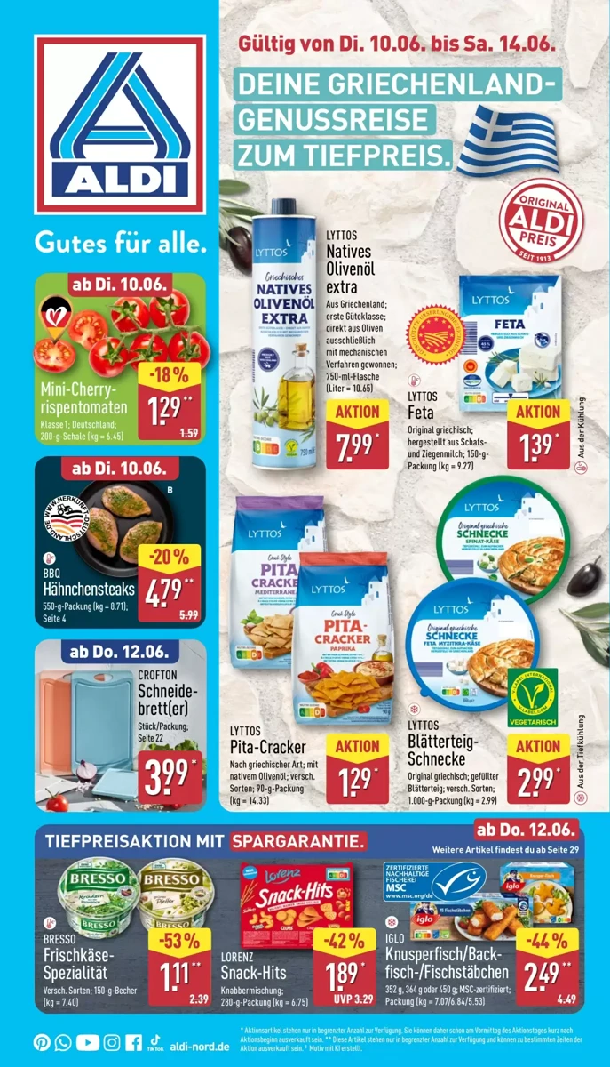 Prospekt Aldi Nord