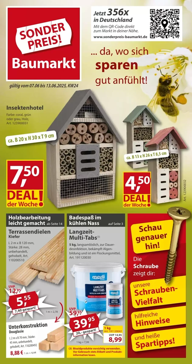 Prospekt Sonderpreis Baumarkt
