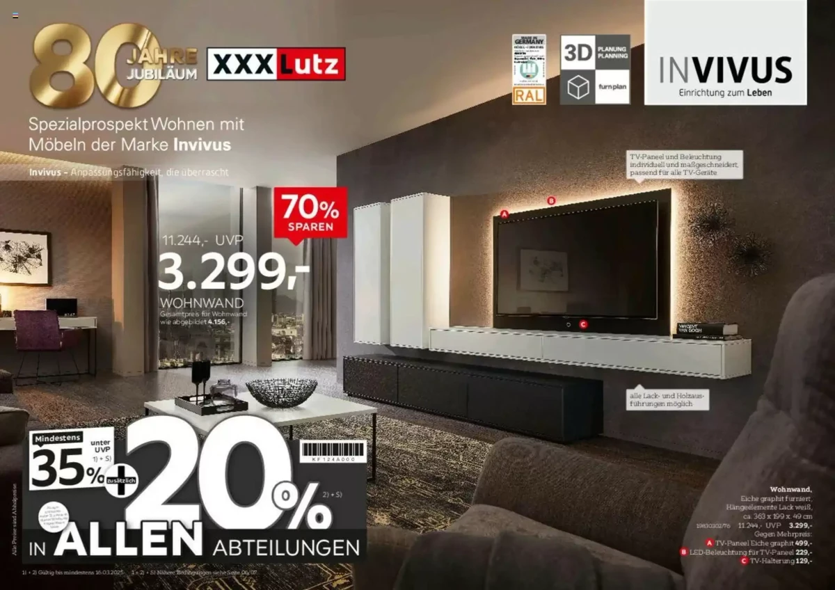 Xxxlutz Prospekt 02.03.2025 - 16.03.2025 | Alle Angebote hier! 🏷️