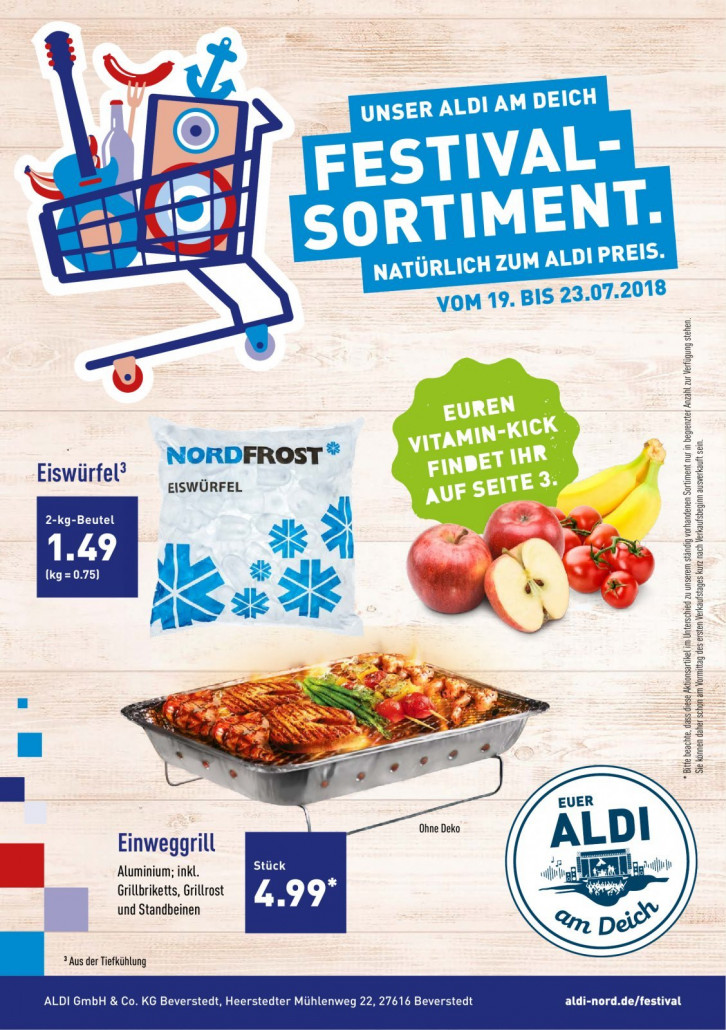 Aldi Nord Prospekte gültig von 19.07.2018 bis 23.07.2018