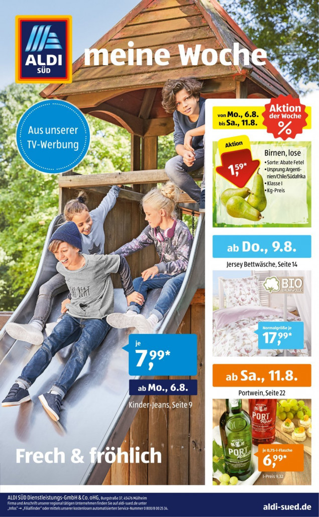 Aldi Neue prospekt 06.08.2018