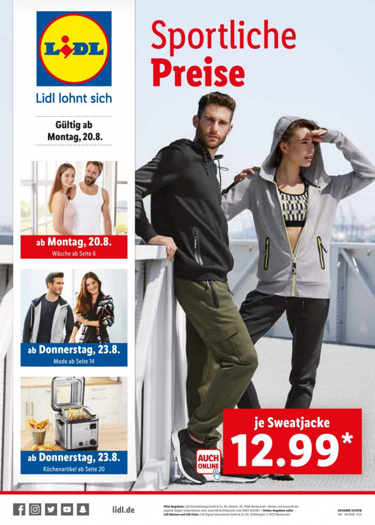 Lidl Prospekte gültig von 20.08.2018 bis 25.08.2018