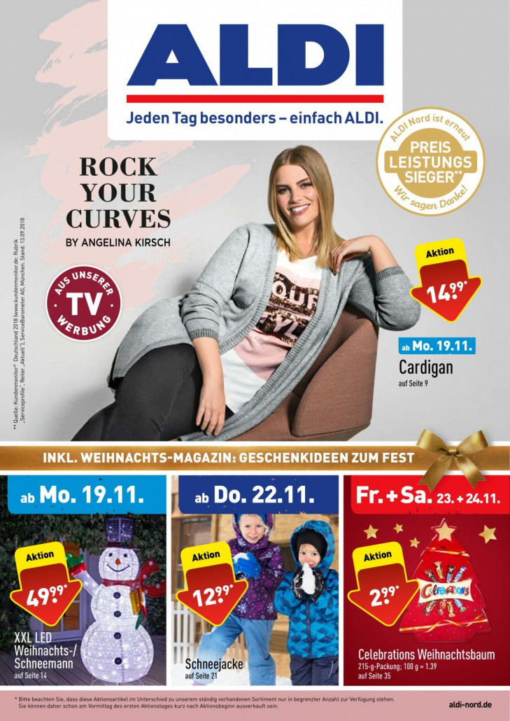 Aldi Nord Prospekte gültig von 19.11.2018 bis 24.11.2018