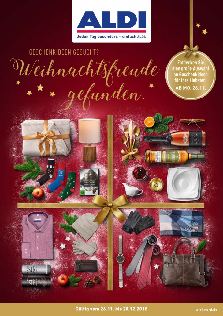 Aldi Nord Prospekte gültig von 26.11.2018 bis 20.12.2018