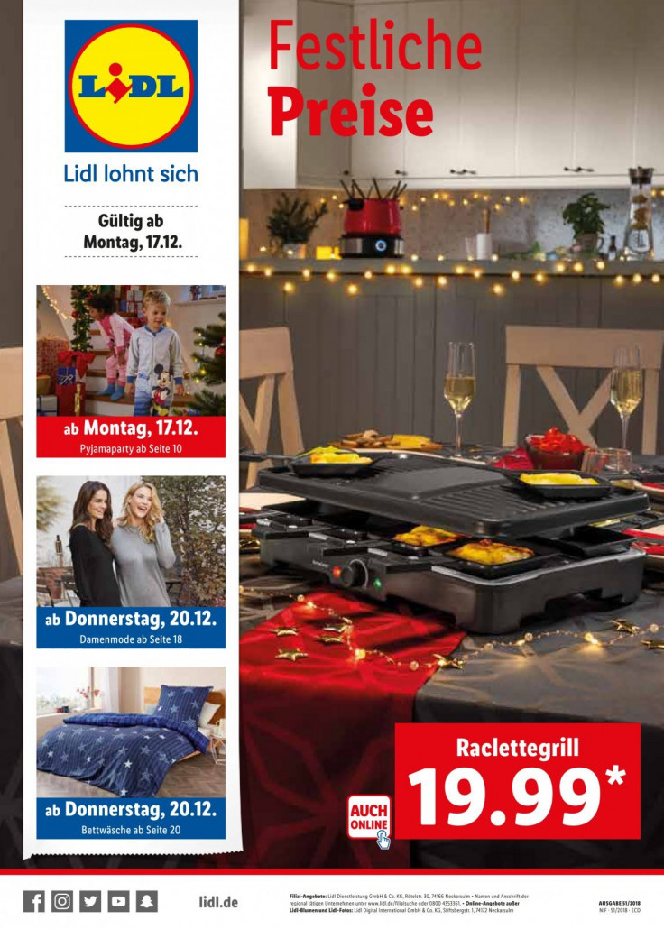 Lidl Prospekte gültig von 17.12.2018 bis 23.12.2018