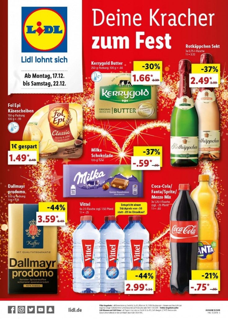 Lidl Prospekte gültig von 17.12.2018 bis 22.12.2018