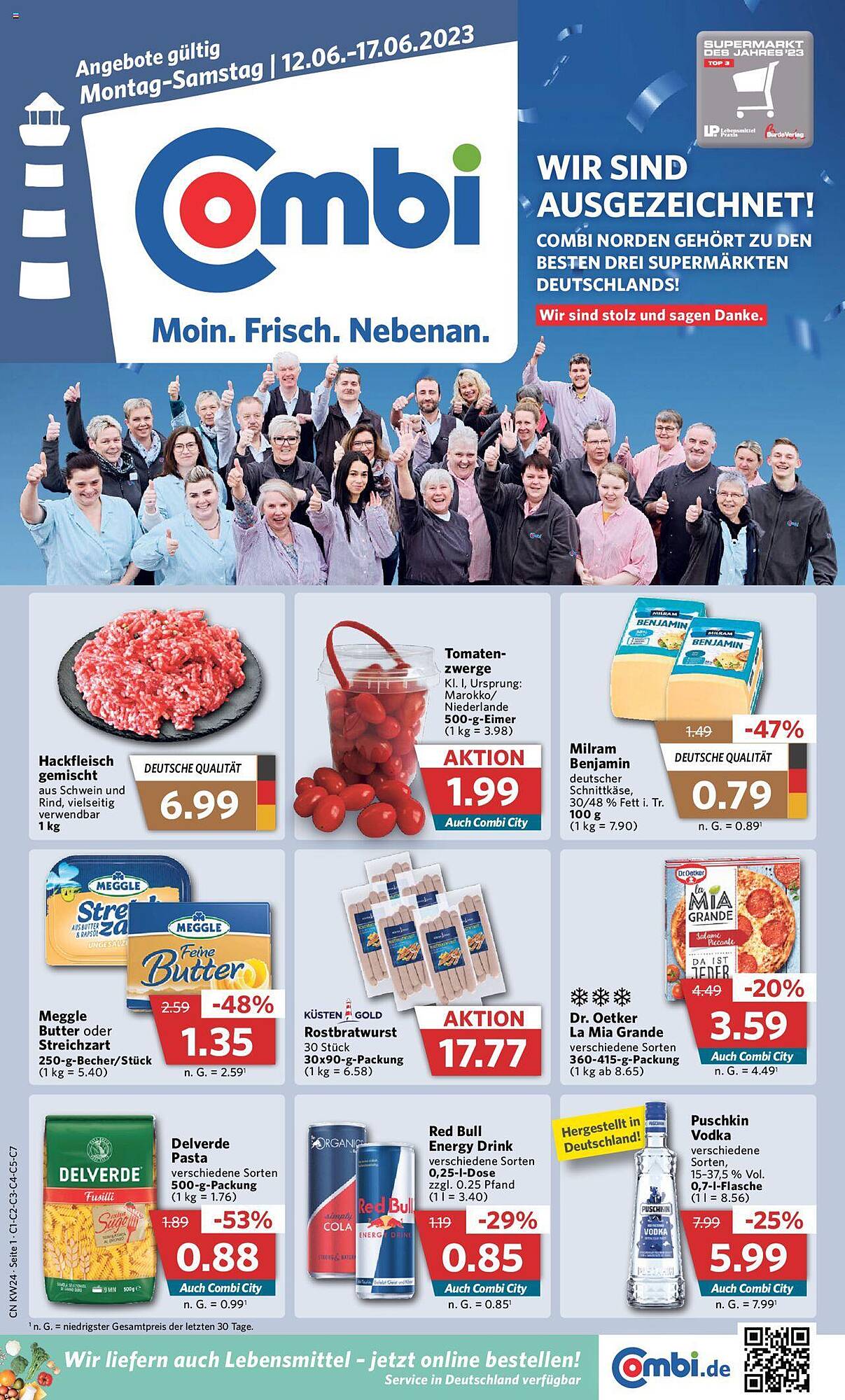 Combi Prospekt gültig von 12.06.2023 bis 17.06.2023