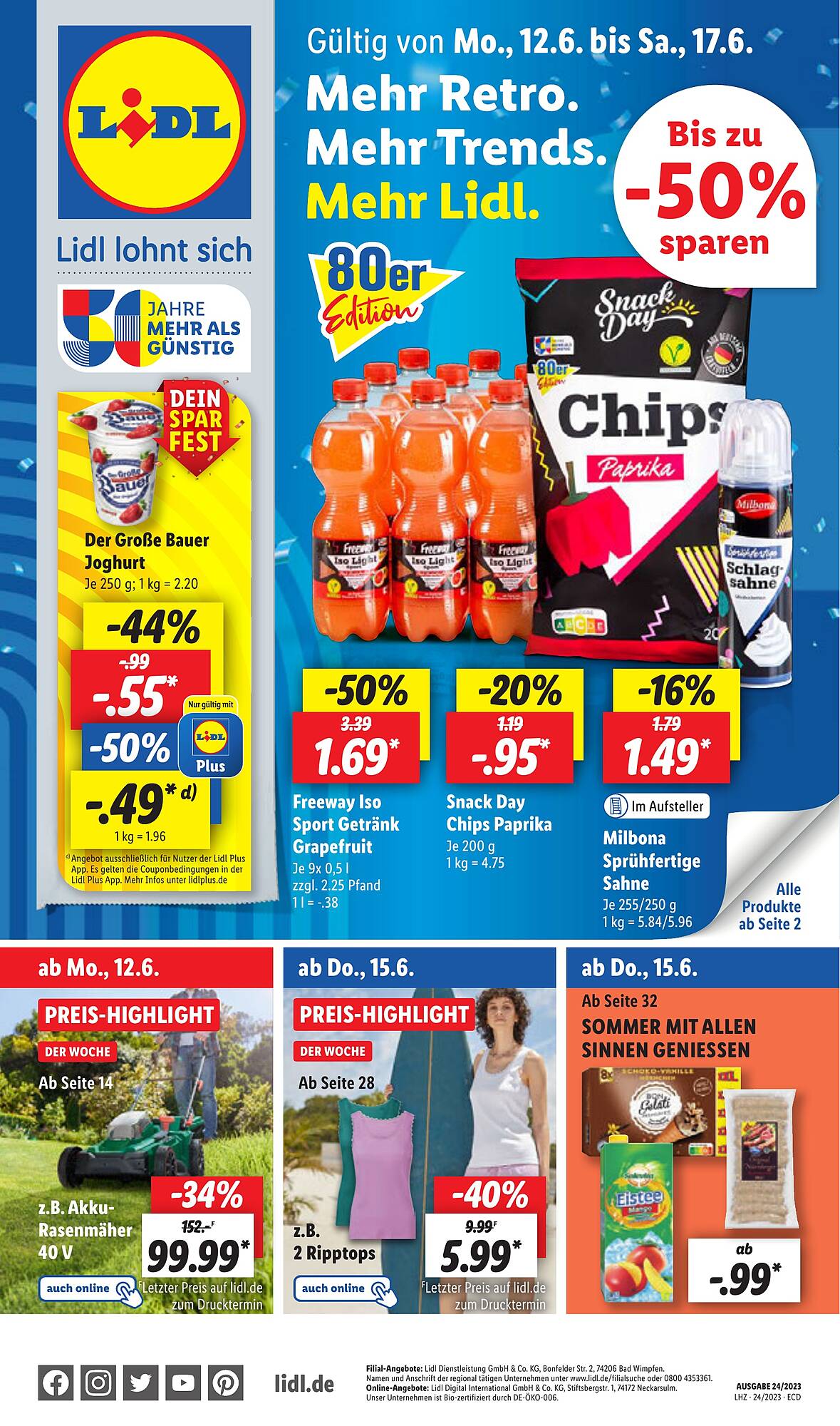 Lidl Prospekt gültig von 12.06.2023 bis 17.06.2023