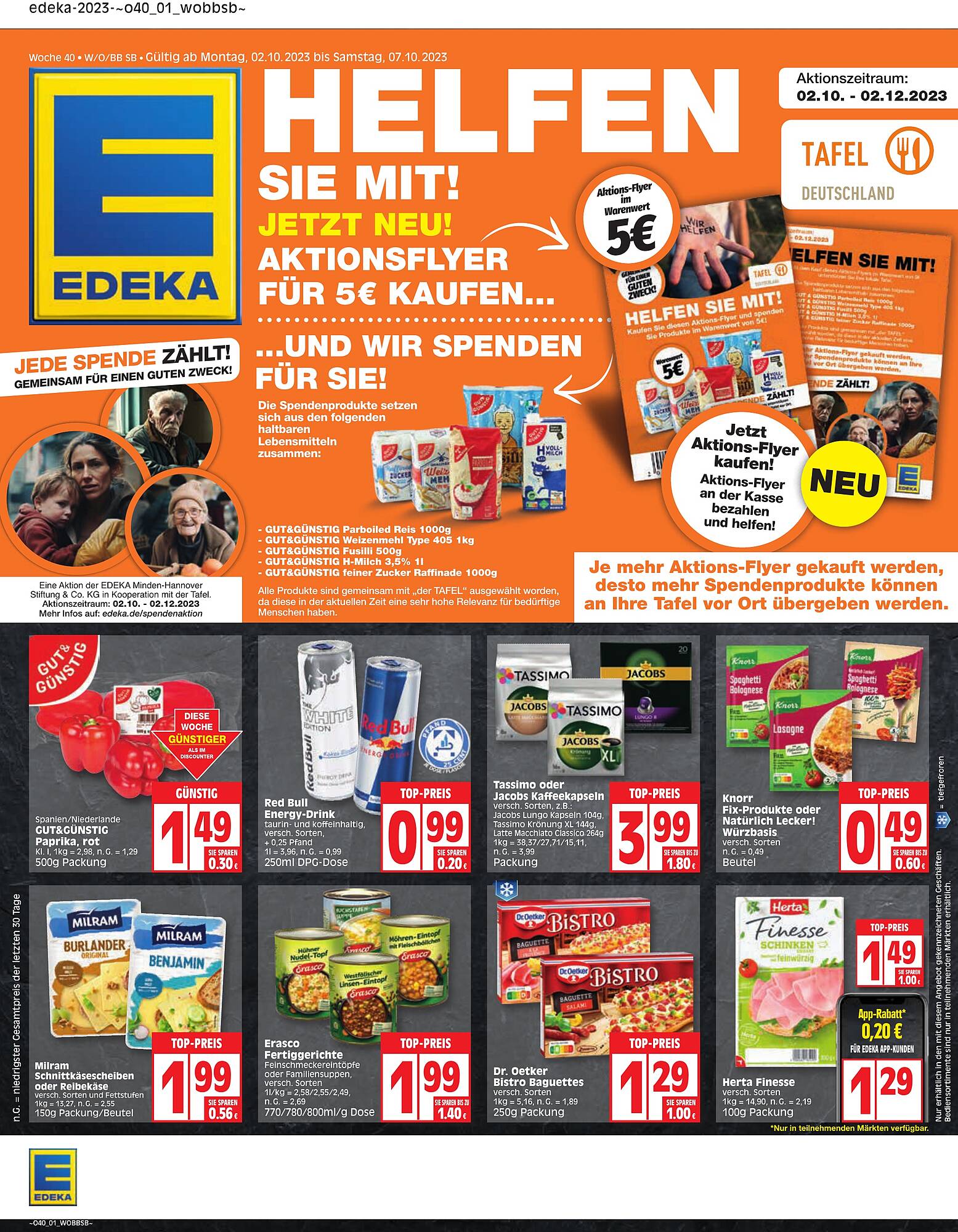 Edeka Prospekt gültig von 02.10.2023 bis 07.10.2023