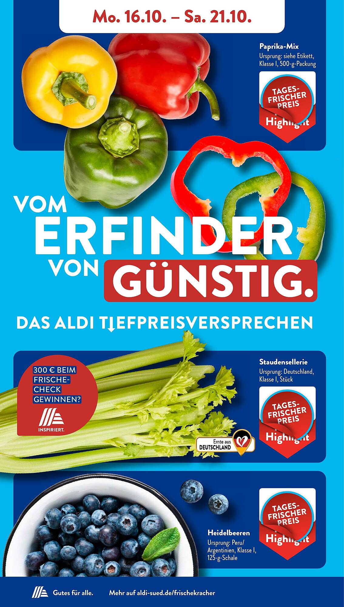 Aldi Sud Food Prospekt gültig von 16.10.2023 bis 21.10.2023