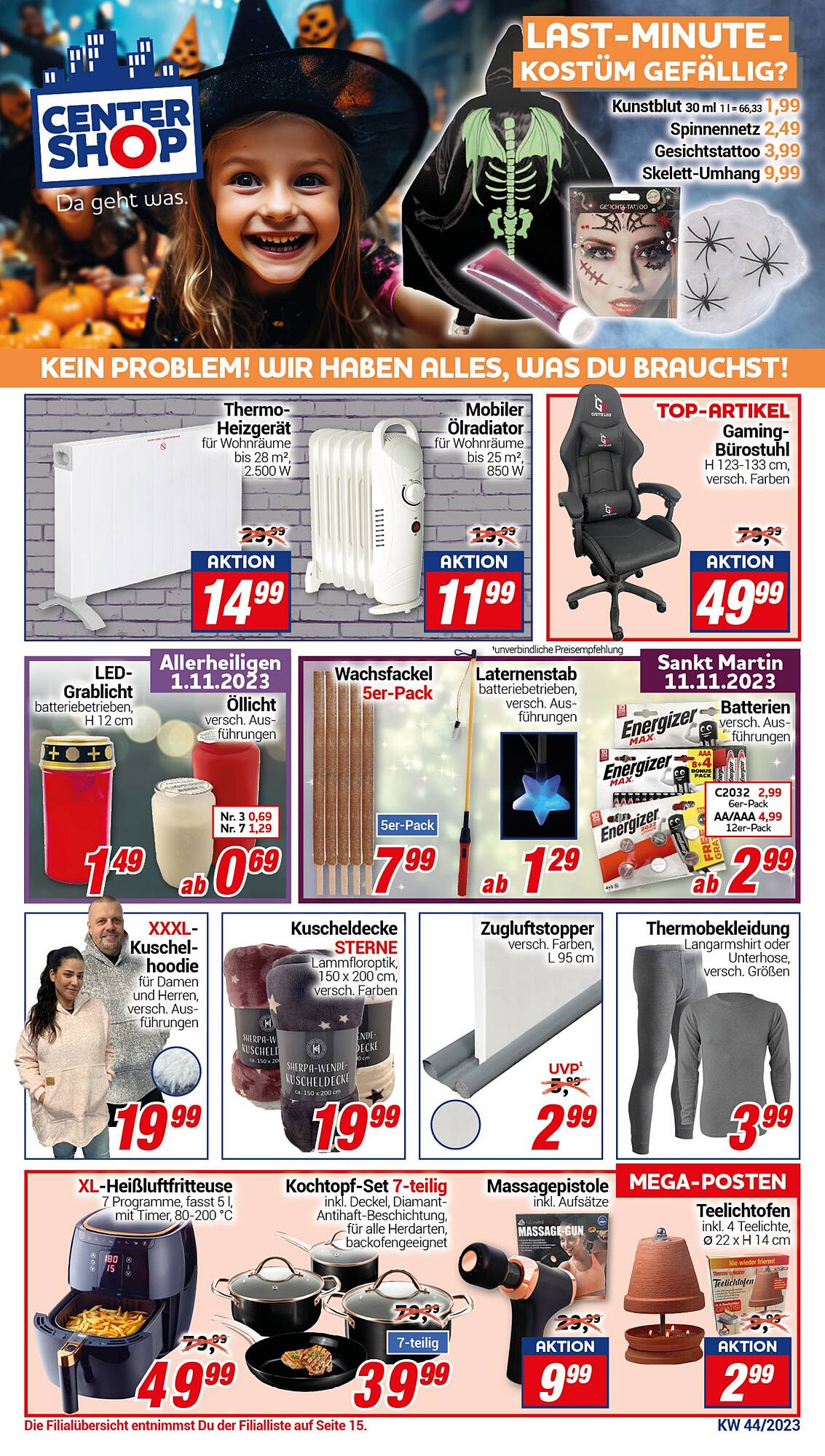 Centershop Prospekt gültig von 30.10.2023 bis 04.11.2023