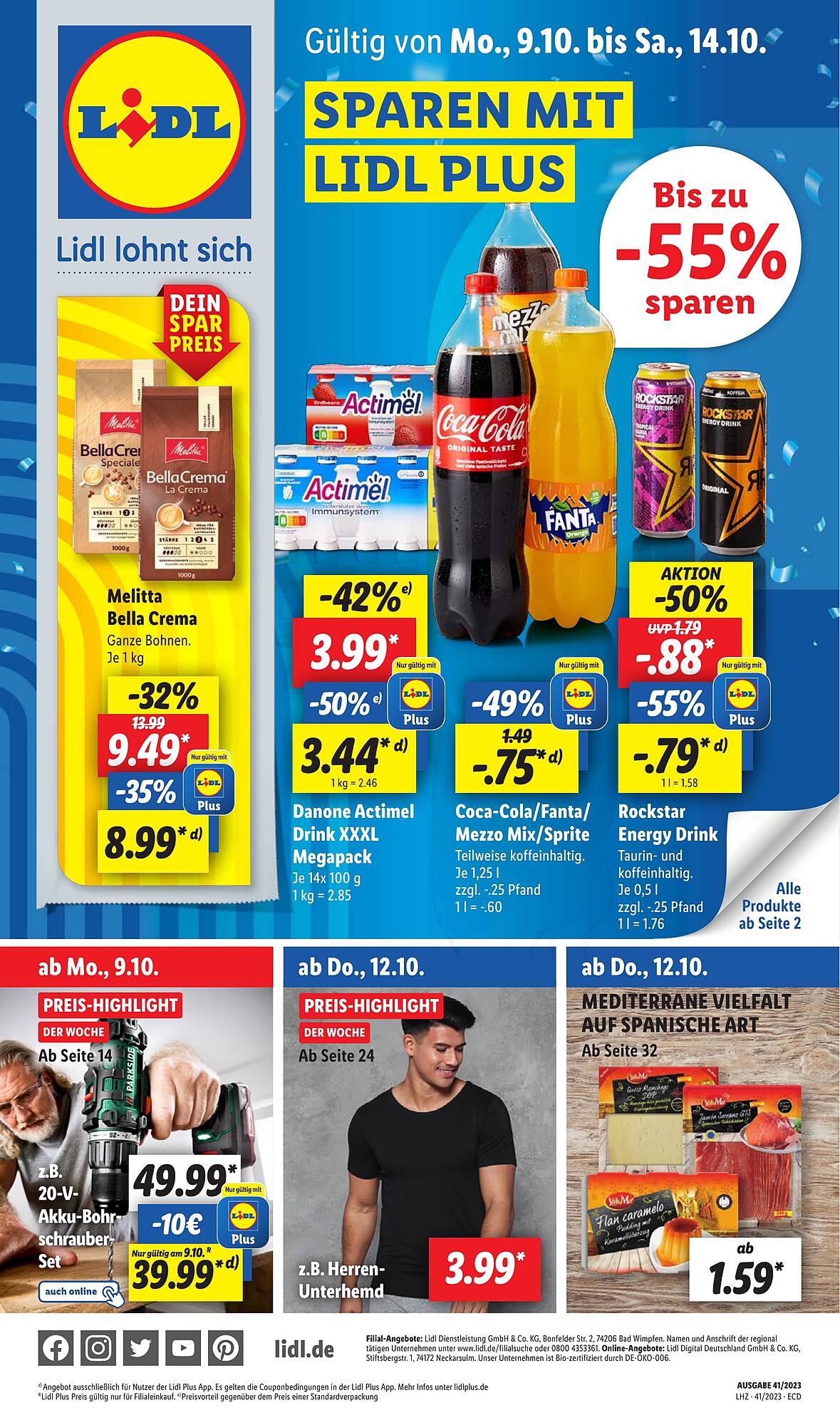 Lidl Prospekt gültig von 09.10.2023 bis 14.10.2023